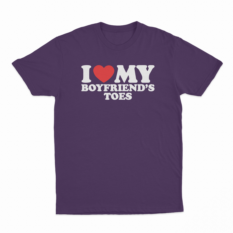 I Heart My Boyfriend's Toes T-Shirt