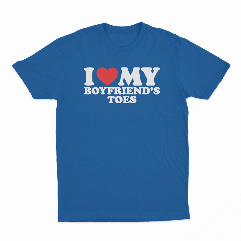 I Heart My Boyfriend's Toes T-Shirt