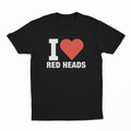 I Heart Red Heads T-Shirt