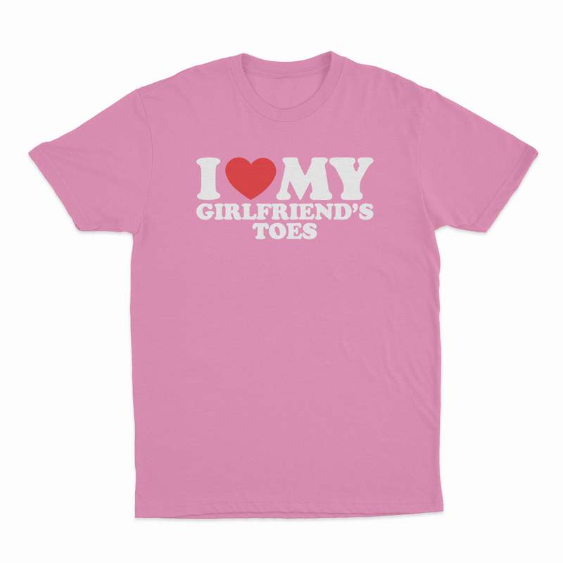 I Heart My Girlfriend's Toes T-Shirt