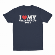 I Heart My Girlfriend's Toes T-Shirt