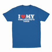 I Heart My Girlfriend's Toes T-Shirt