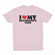 I Heart My Boyfriend's Toes T-Shirt
