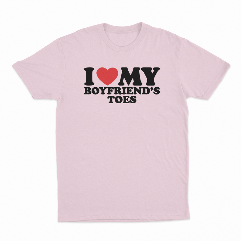 I Heart My Boyfriend's Toes T-Shirt