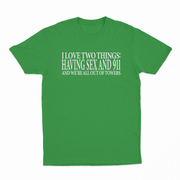 I Love Two Things T-Shirt