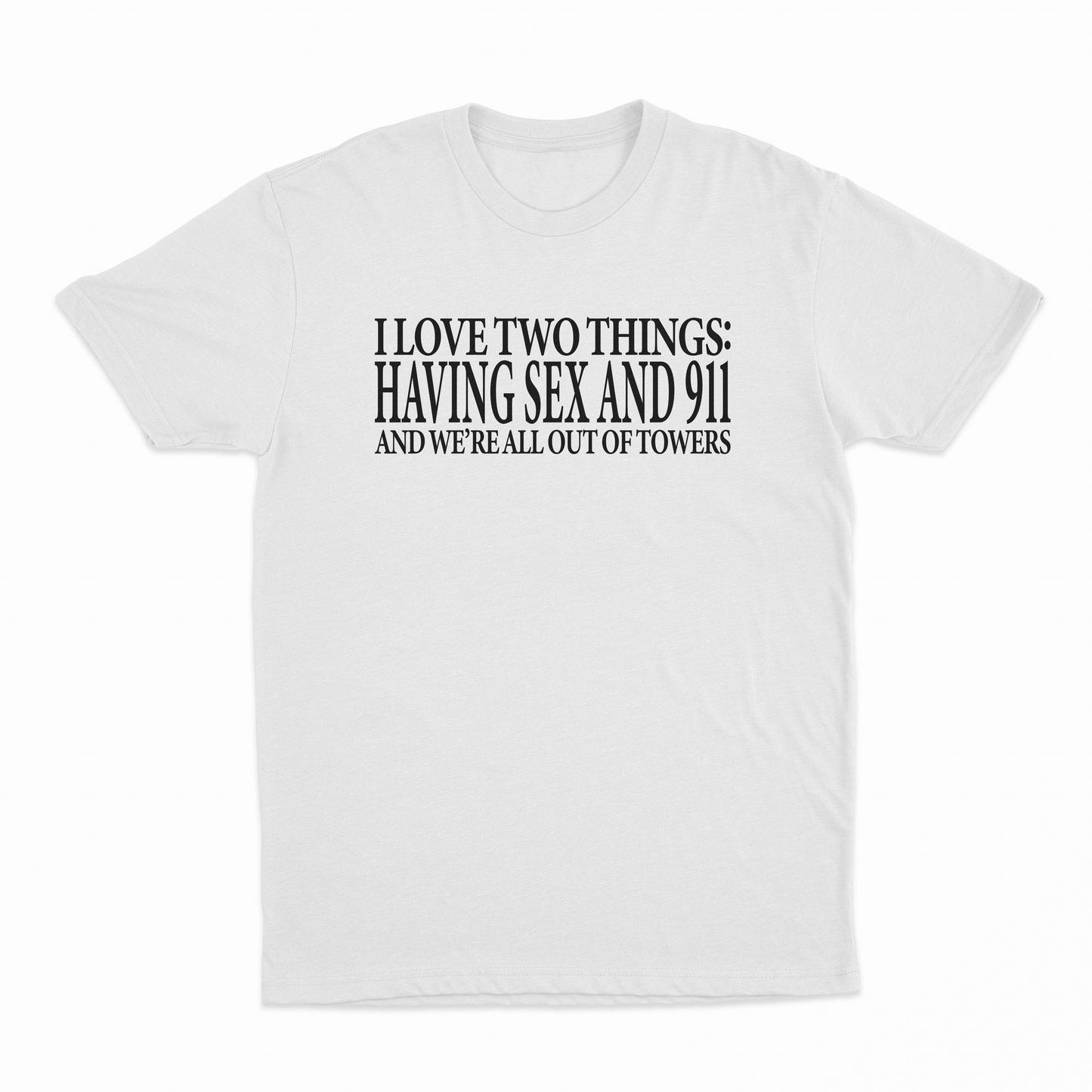 I Love Two Things T-Shirt