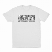 I Love Two Things T-Shirt