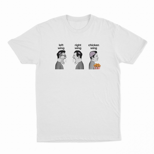 Left Wing Right Wing Chicken Wing T-Shirt