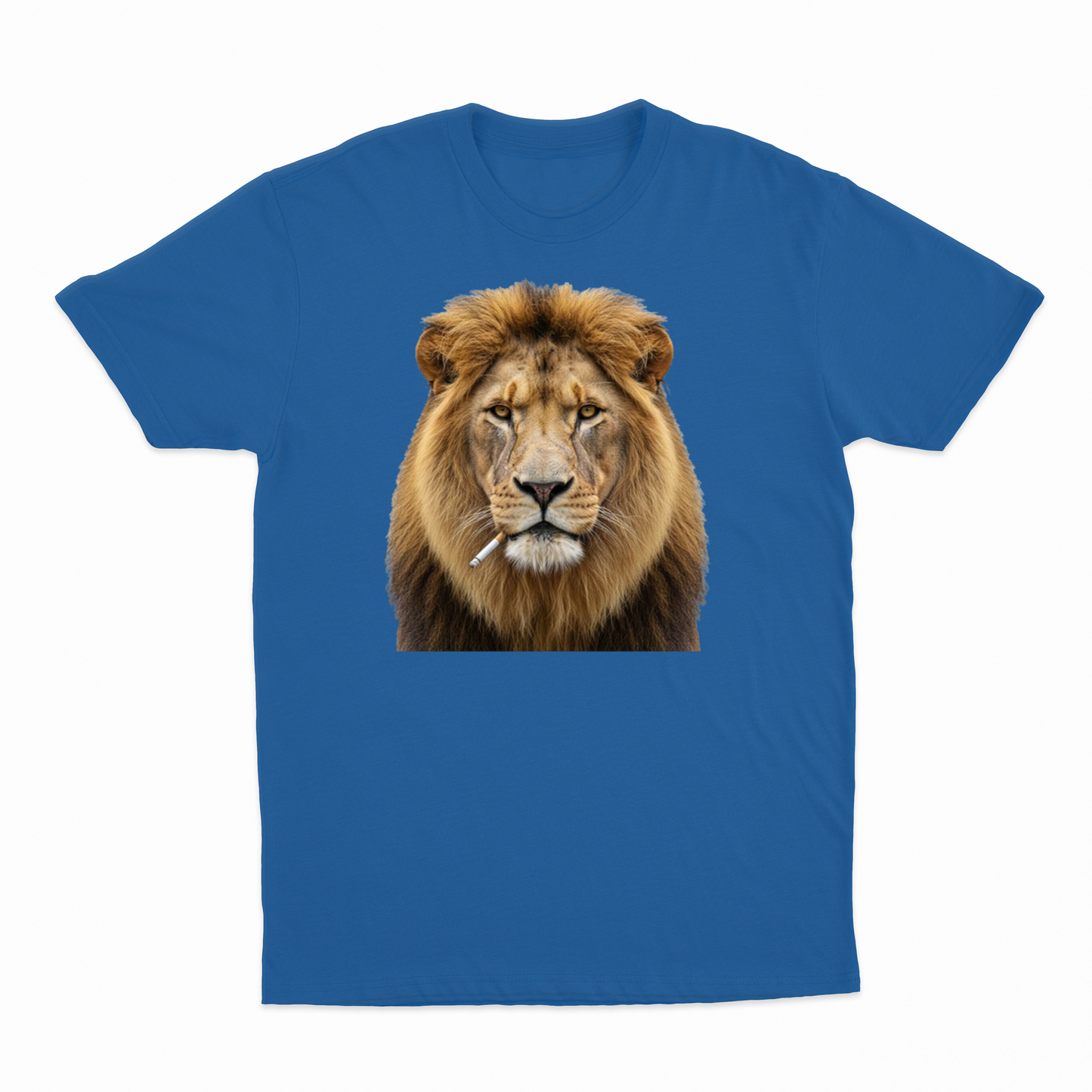 Lion Smoking Cigarette T-Shirt