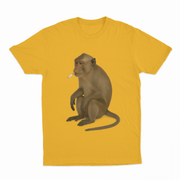 Monkey Smoking Cigarette T-Shirt