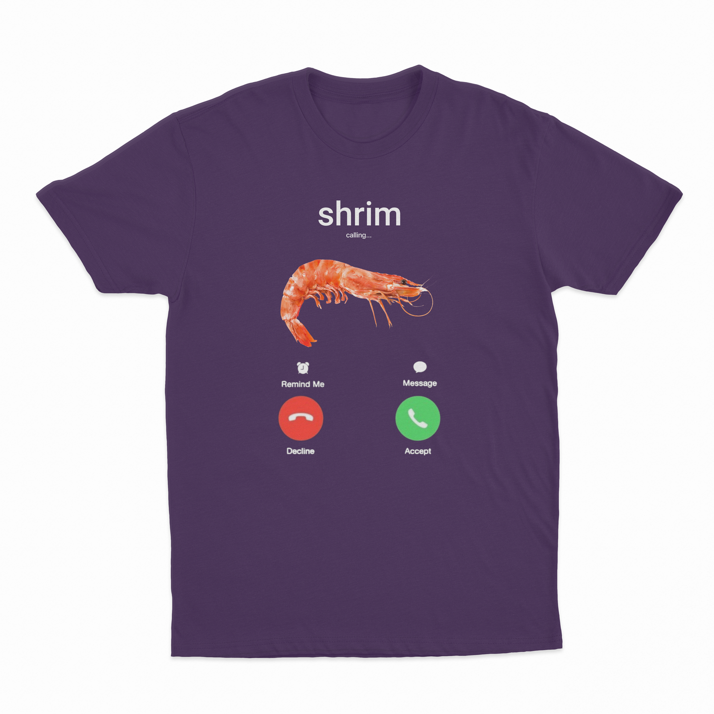 Shrim Phone Call T-Shirt