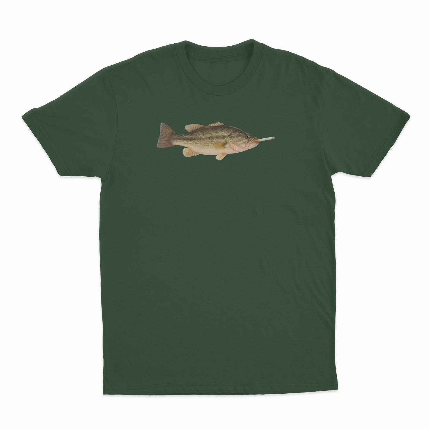 Fish Smoking Cigarette T-Shirt