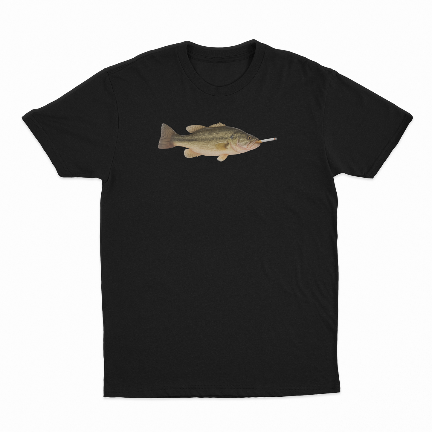 Fish Smoking Cigarette T-Shirt