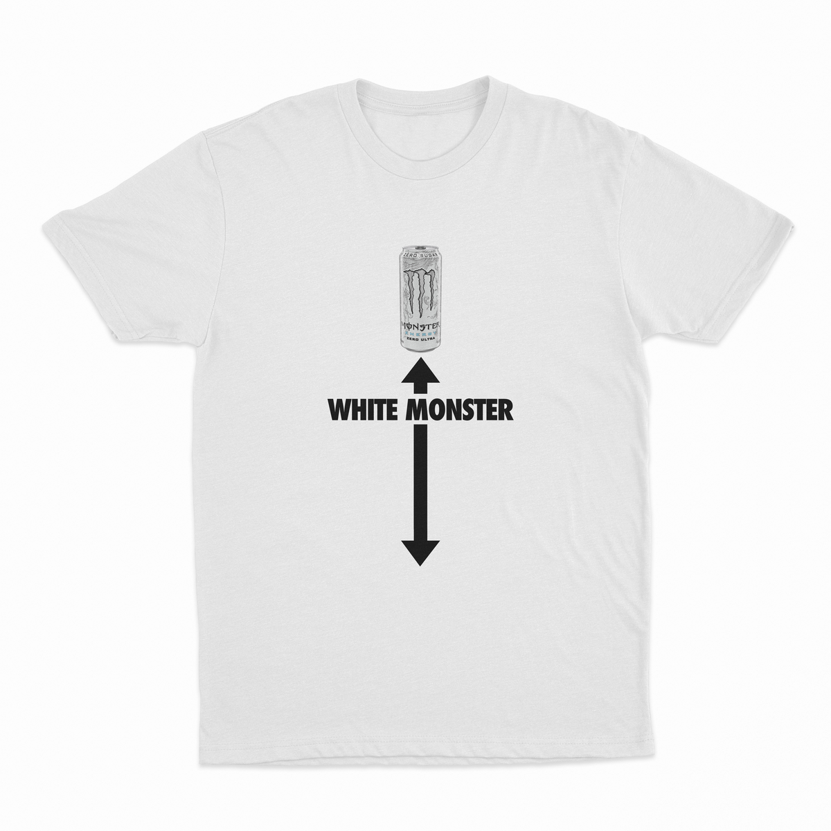 White Monster T-Shirt – Illegal Shirts
