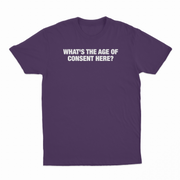 What's The Age Of Consent Here T-Shirt