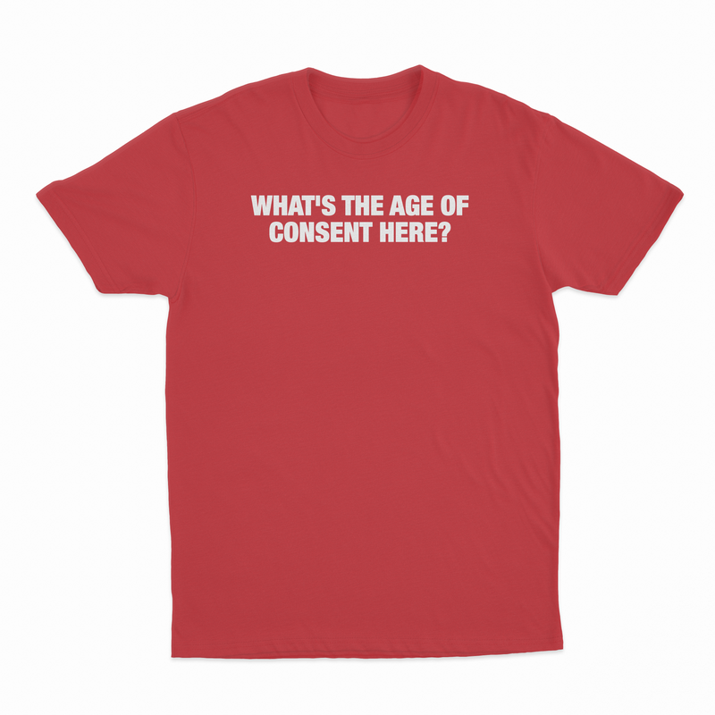 What's The Age Of Consent Here T-Shirt