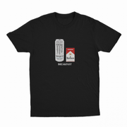 White Monster Marlboro Red Cigarette Breakfast T-Shirt