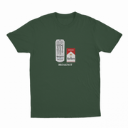White Monster Marlboro Red Cigarette Breakfast T-Shirt