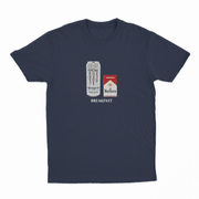 White Monster Marlboro Red Cigarette Breakfast T-Shirt