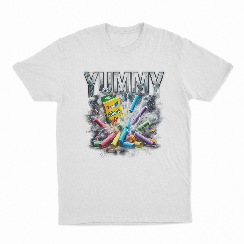 Yummy Chalk Vintage Rap T-Shirt