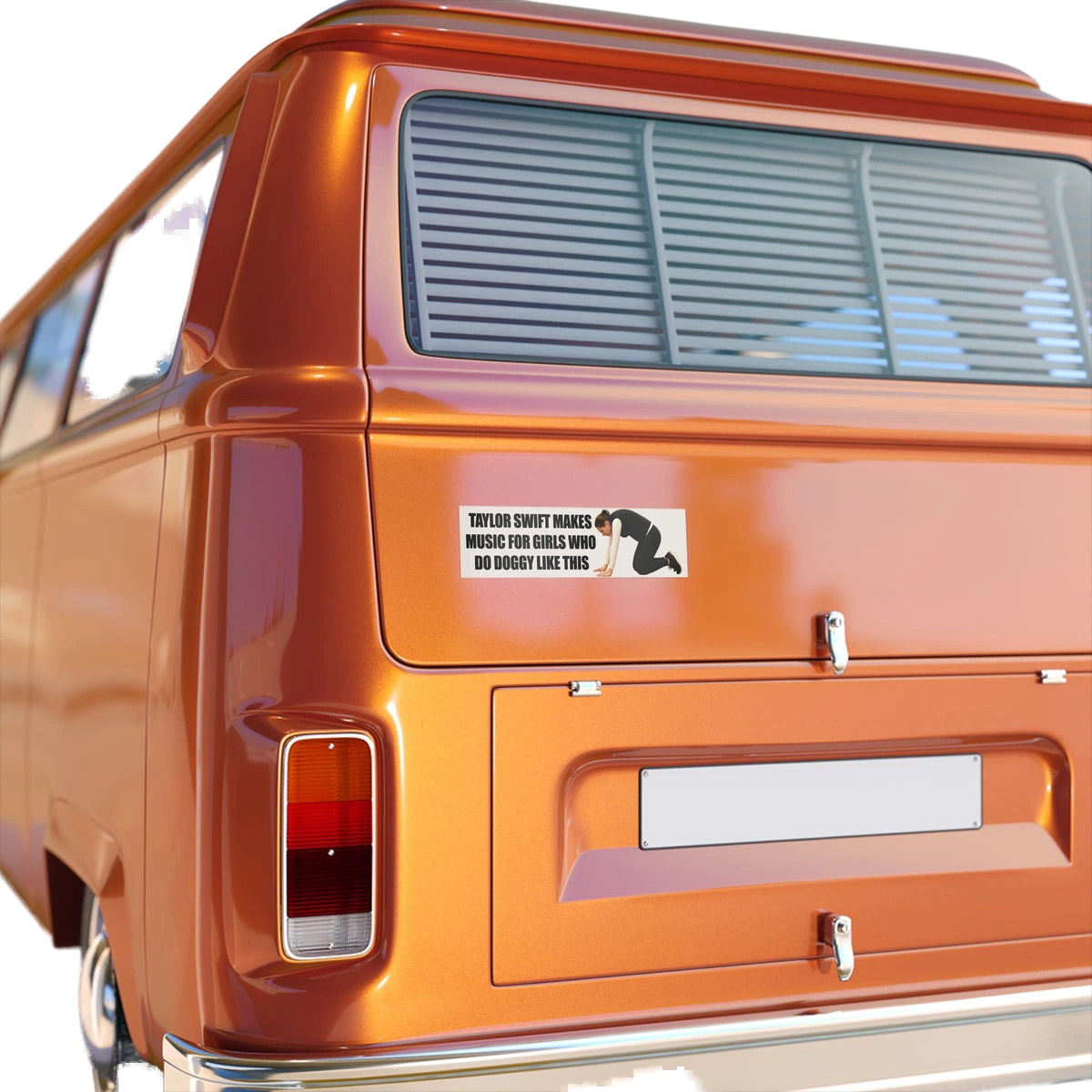 T Swift Makes Music For Girls Who Do Doggy Like This Bumper Sticker