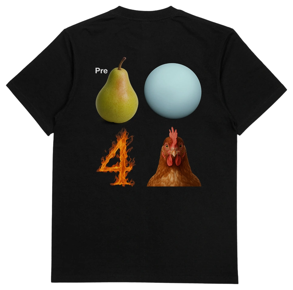Prepare Uranus For Cock T-Shirt (Backprint)