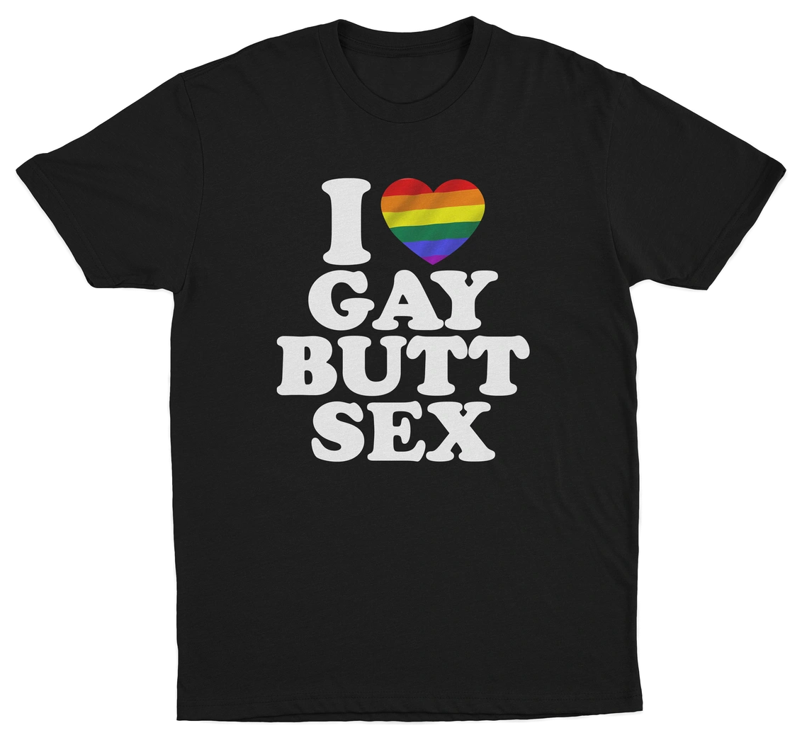 I Heart Gay Butt Sex T-Shirt