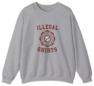 Illegal Shirts Emblem Crewneck