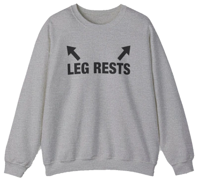 Leg Rests Crewneck