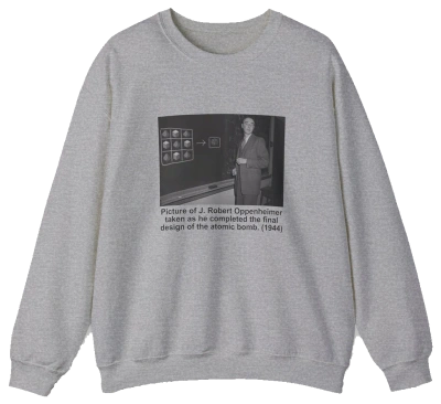 Oppenheimer x Minecraft Crewneck
