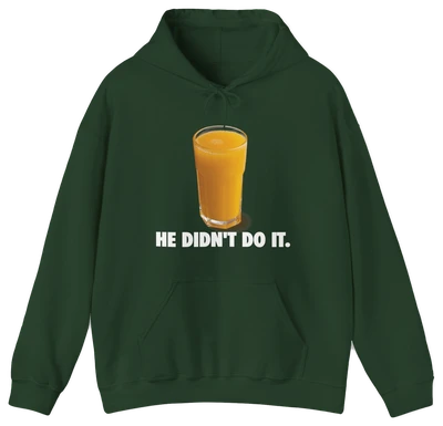 He Didn't Do It Hoodie
