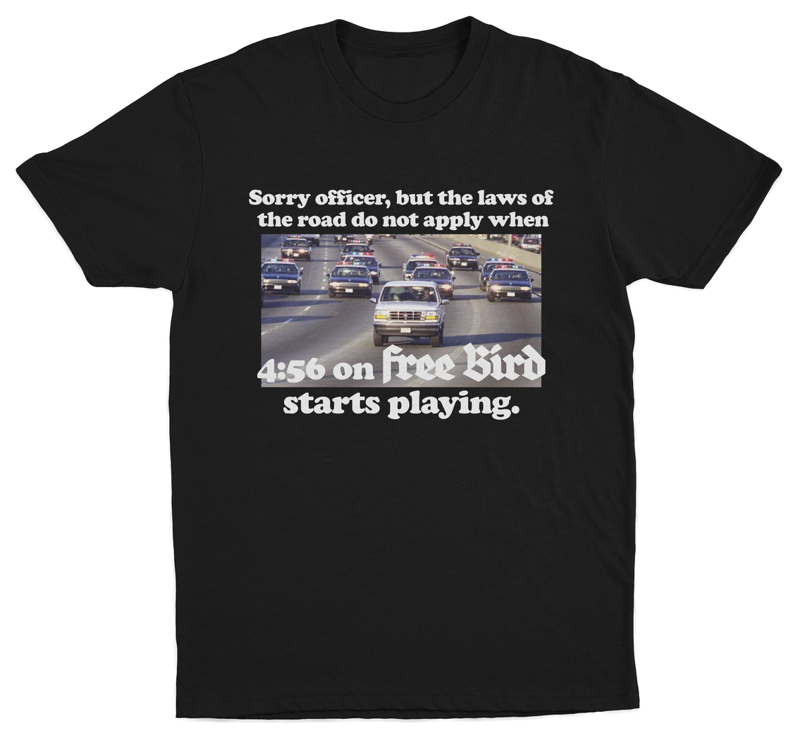 O.J. Simpson Free Bird T-Shirt