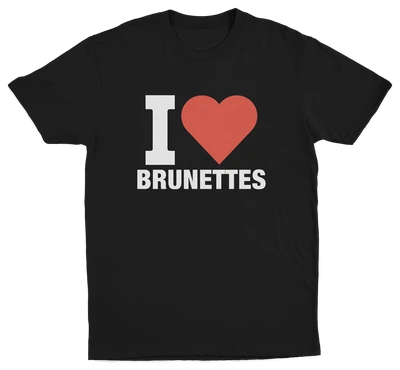 I Heart Brunettes T-Shirt