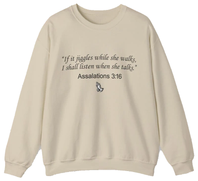 Assalatison 3:16 Crewneck