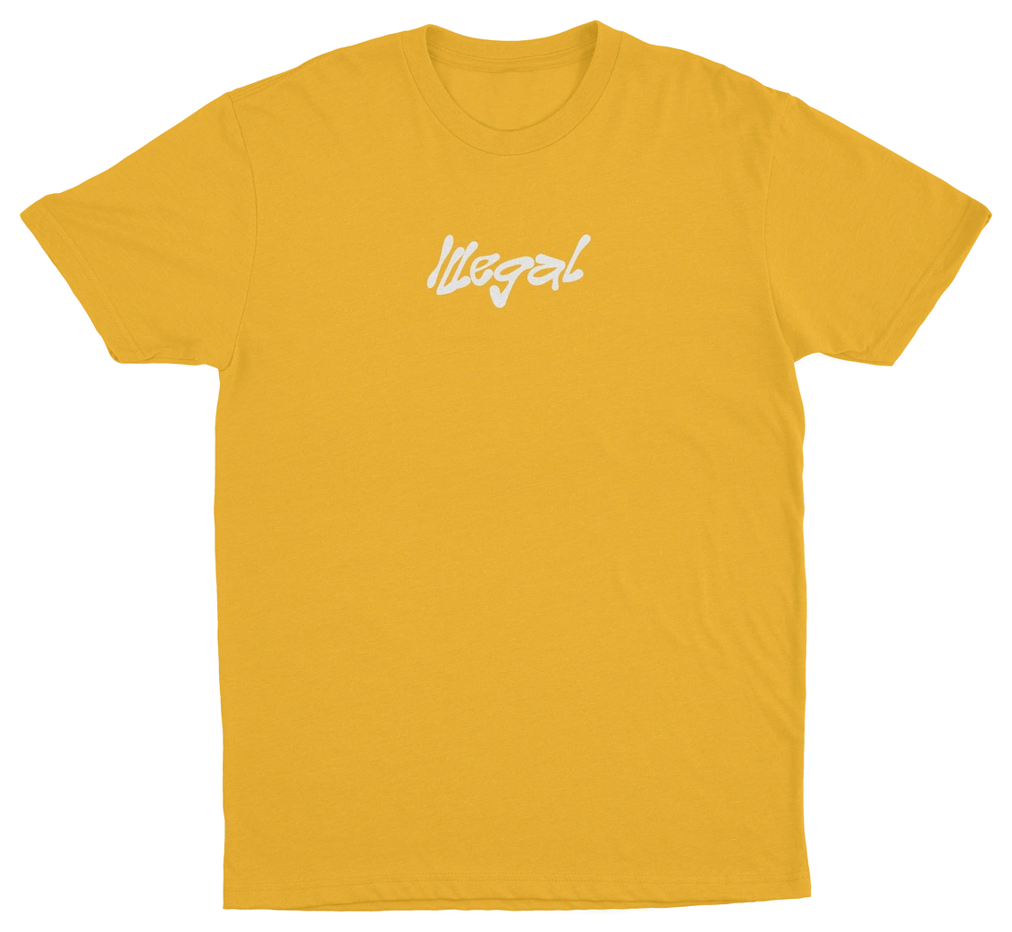 Monkey Smoking Cigarette T-Shirt (Backprint)