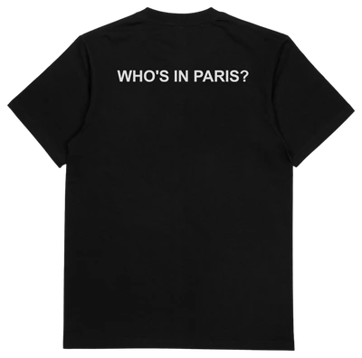 Who's In Paris T-Shirt (Backprint)