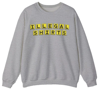 Illegal Shirts Waffle House Logo Crewneck