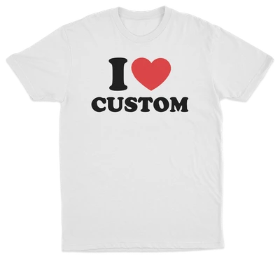 I Heart Custom T-Shirt
