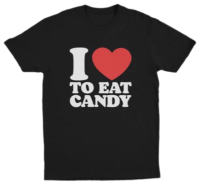 I Heart To Eat Candy T-Shirt