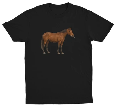 Horse Smoking Cigarette T-Shirt