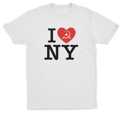I Heart NY (Hammer And Sickle) T-Shirt