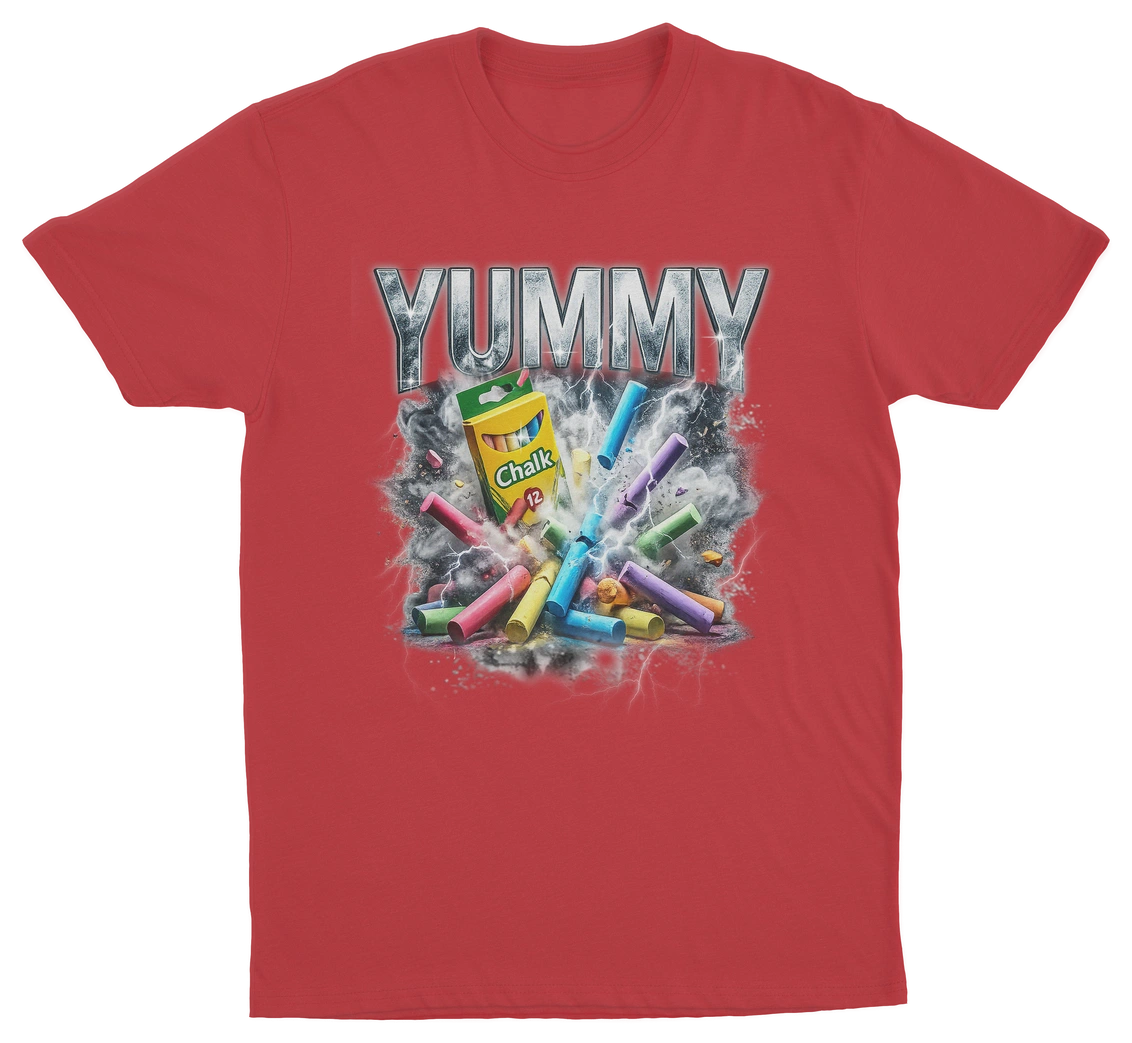 Yummy Chalk Vintage Rap T-Shirt