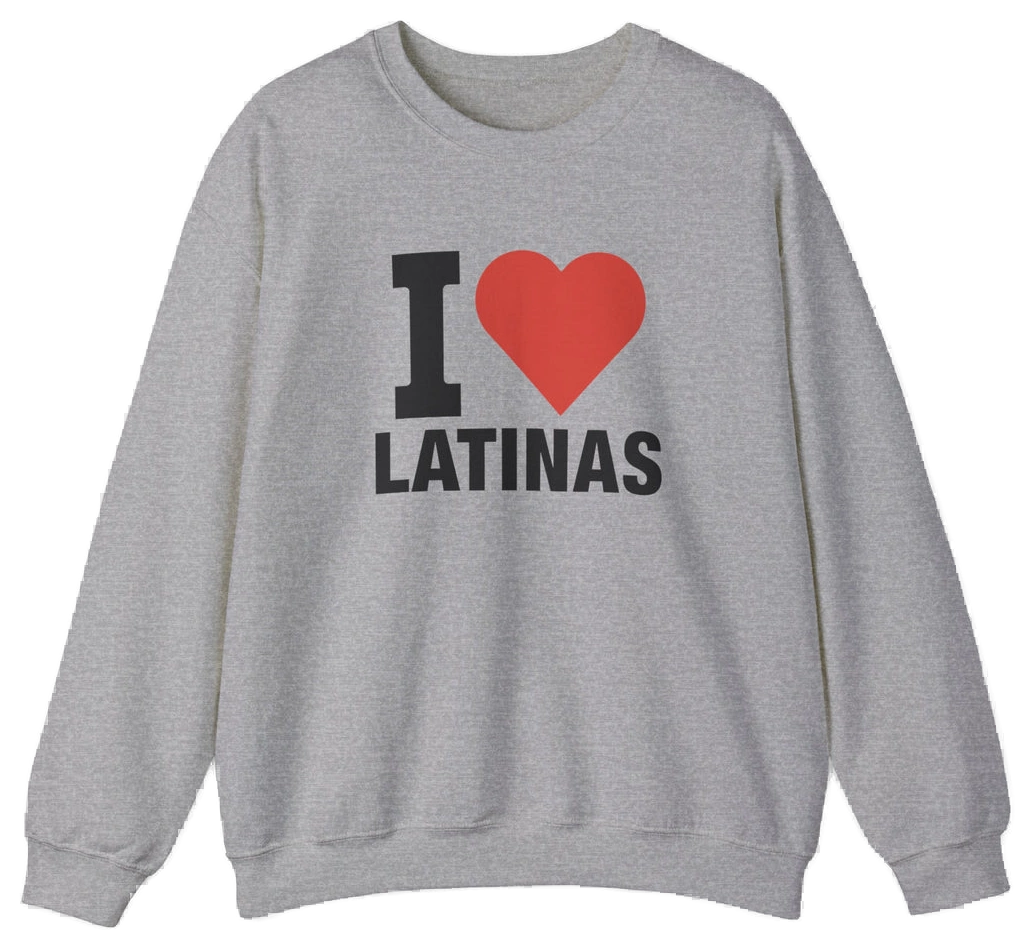 I Heart Latinas Crewneck
