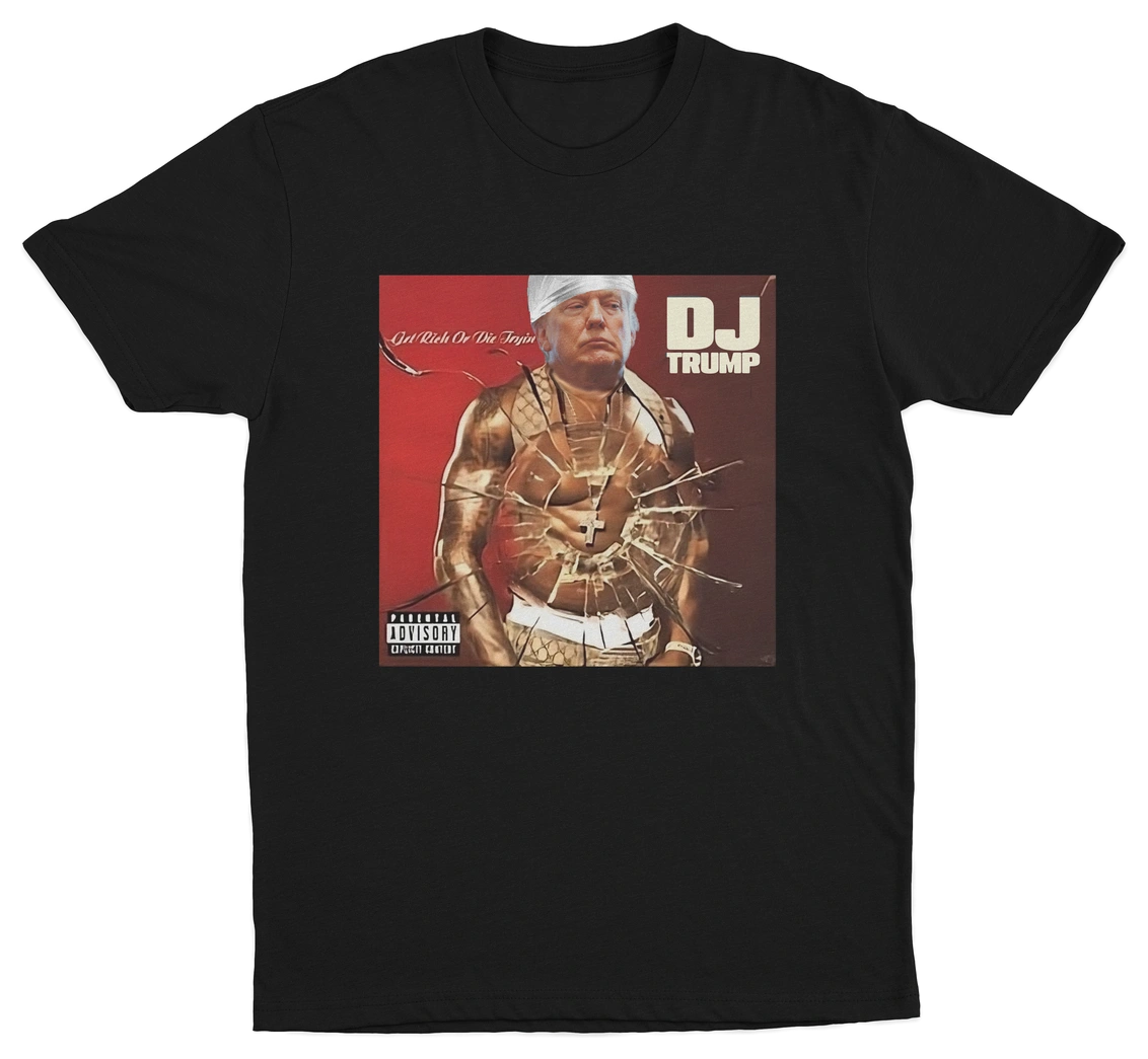Donald Trump x 50 Cent Album Cover T-Shirt