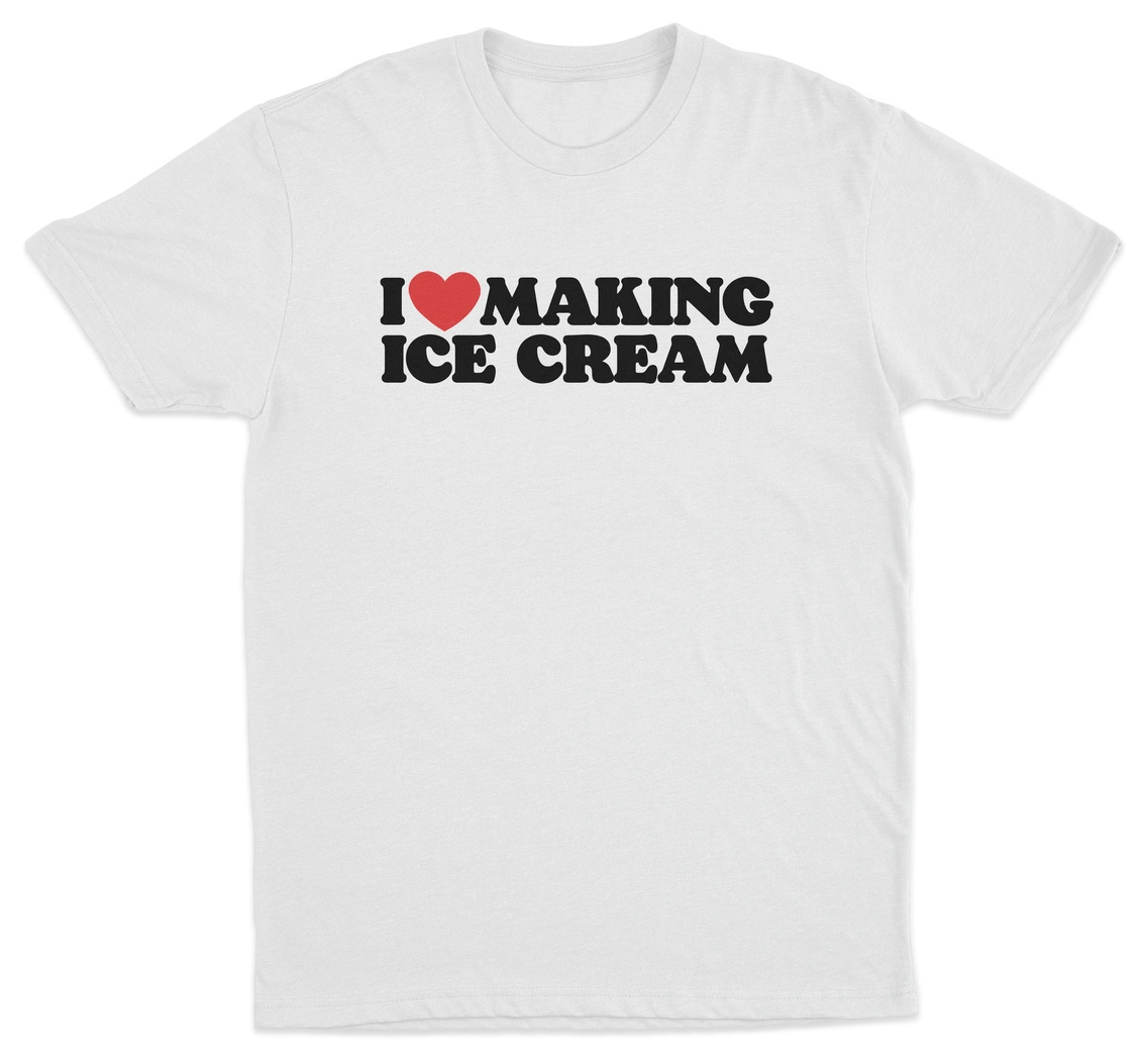 I Heart Making Ice Cream T-Shirt