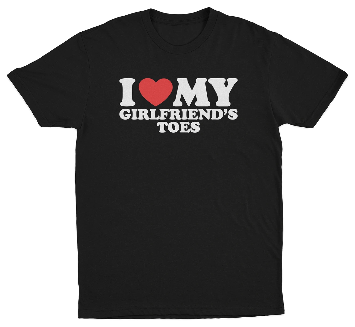 I Heart My Girlfriend's Toes T-Shirt