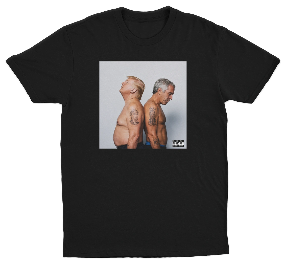 Trump x Epstein Ra3 Sremmurd Album Cover T-Shirt
