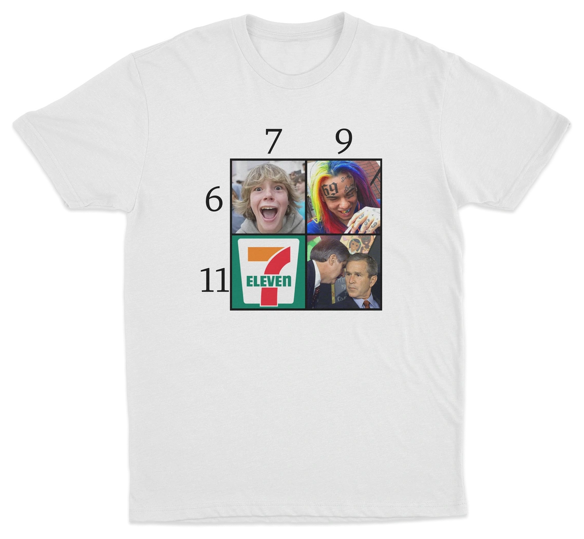 67 69 711 911 T-Shirt