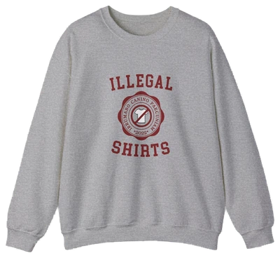 Illegal Shirts Emblem Crewneck