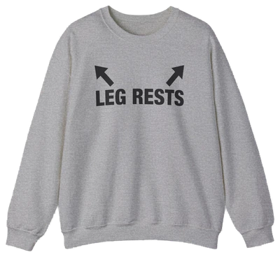 Leg Rests Crewneck